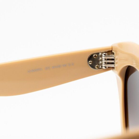 NEW Celine CL4005FN 57Z Beige Gradient Violet Geometric Women Sunglasses - Picture 9 of 11